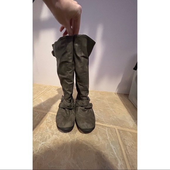 Justfab faux fur lined boots - Picture 1 of 5